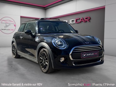 Mini hatch 3 portes f56 lci one 102 ch bva7 edition heddon street / toit ouvrant / carplay / entretien /garantie 12 mois...