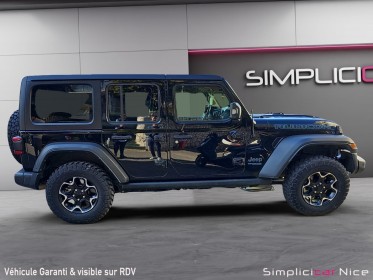 Jeep wrangler unlimited 4xe 2.0 380 phev 4x4 bva8 rubicon occasion  simplicicar vaucresson nice - pfvauto simplicicar...