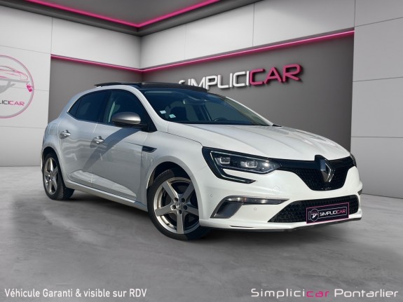 Renault megane iv berline tce 205 energy edc gt / toit ouvrant / sieges chauffants / / virtual cockpit /  garantie 12 mois......