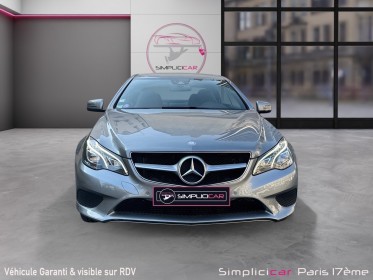 Mercedes classe e coupe 200 sportline a occasion paris 17ème (75)(porte maillot) simplicicar simplicibike france