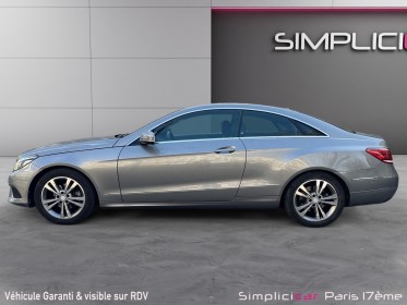 Mercedes classe e coupe 200 sportline a occasion paris 17ème (75)(porte maillot) simplicicar simplicibike france