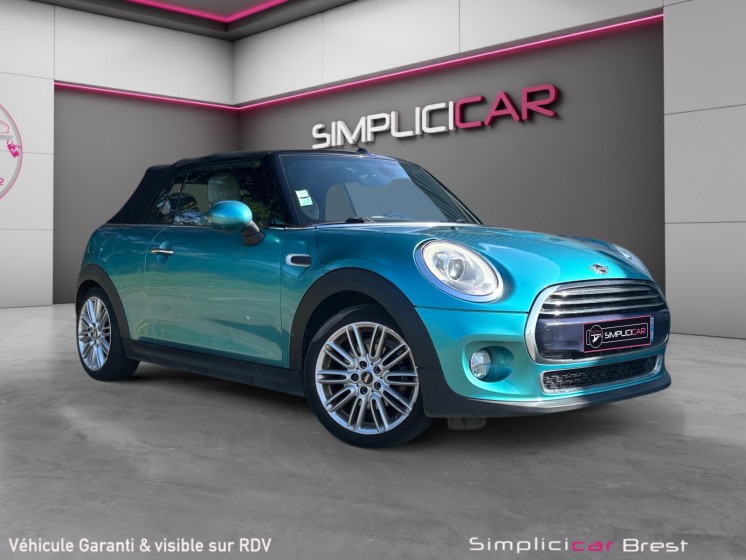 Mini cabriolet f57 cooper 136 ch finition exquisite occasion simplicicar brest simplicicar simplicibike france