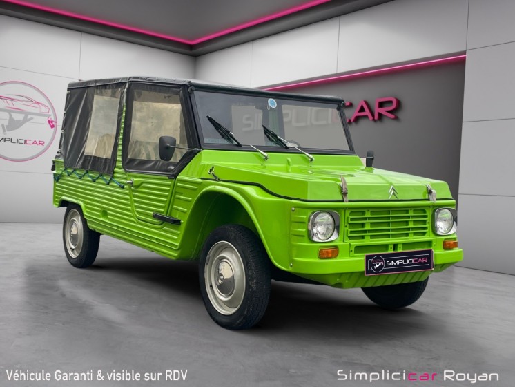 Citroen mehari collection garantie 12 mois occasion simplicicar royan simplicicar simplicibike france