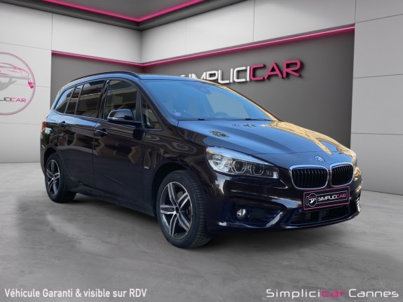 Bmw serie 2 gran tourer f46 lci 218i 140 ch dkg7 sport occasion cannes (06) simplicicar simplicibike france