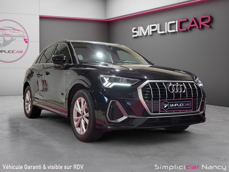 Audi q3 s-line 35 tfsi 150 ch s-tronic - garantie 12 mois occasion simplicicar nancy simplicicar simplicibike france