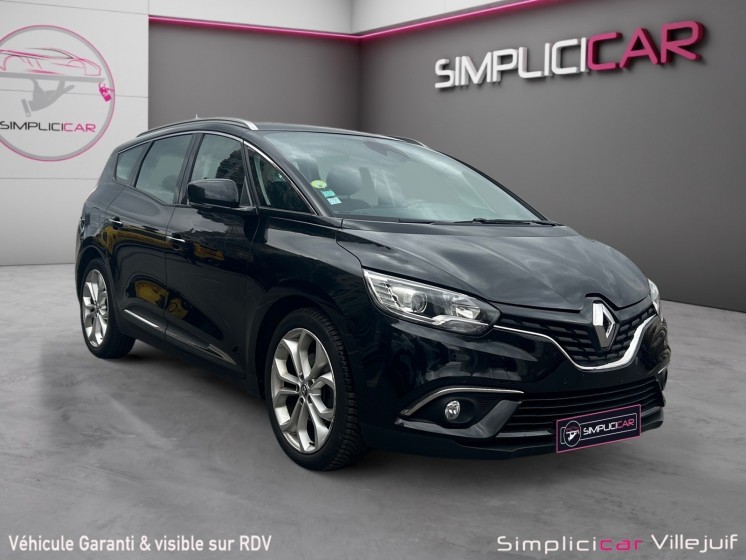 Renault grand scenic iv dci 110 energy zen, garantie 12 mois, carplays, radar av/ar, 7pl occasion simplicicar villejuif ...