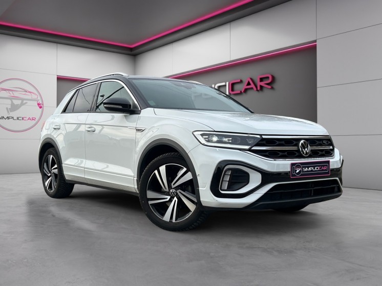 Volkswagen t-roc 1.5 tsi evo 150 dsg7 r-line - attelage amovible - garantie 12 mois- entretien vw- 1ère main physique...