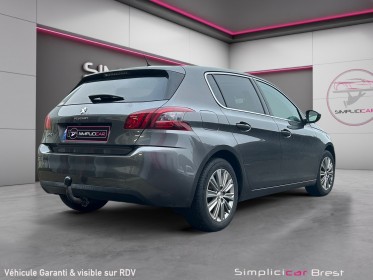 Peugeot 308 1.6 bluehdi 120ch ss bvm6 allure,garantie 12mois,attache remorquecarnet d'entretien occasion simplicicar brest...