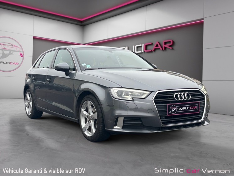 Audi a3 sportback 1.6 tdi 110 s tronic 7 sport  garantie 12 mois  kilométrage garantie occasion simplicicar vernon...