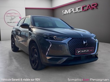 Ds ds3 crossback bluehdi 130 eat8 grand chic - sièges chauffants, carplay, affichage tête haute - garantie constructeur...