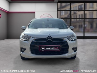 Citroen ds4 hdi 160 2.0 pure pearl-siège en cuir chauffant/gps/clim garantie 12 mois occasion simplicicar perpignan ...