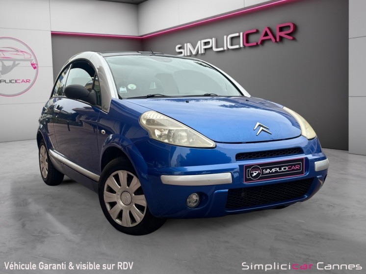 Citroen c3 pluriel hdi 70 so chic occasion cannes (06) simplicicar simplicibike france