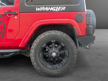 Jeep wrangler 2.8 crd 200 ch bvm sahara entretien complet à jour révisé  garanti 12 mois occasion simplicicar royan...