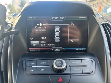 Ford grand c-max 1.0 ecoboost 125 ss titanium 7 places coffre electrique attelage radar av/ar garantie 12 mois occasion...