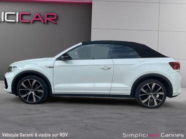 Volkswagen t-roc cabriolet 1.5 tsi evo 150 start/stop dsg7 r-line / garantie 1 an occasion cannes (06) simplicicar...