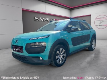 Citroen c4 cactus puretech 82 feel occasion paris 17ème (75)(porte maillot) simplicicar simplicibike france