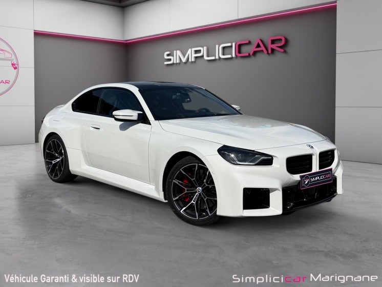 Bmw m2 coupe g87 460 ch bva8 garantie bmwbacquet carbon-volant m perf carbon-h/k-full optionmalus payÉ occasion simplicicar...