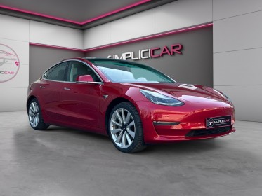 Tesla model 3 long range dual motor - autopilote avancé - pack premium intérieur -garantie 1 an occasion  simplicicar nord...