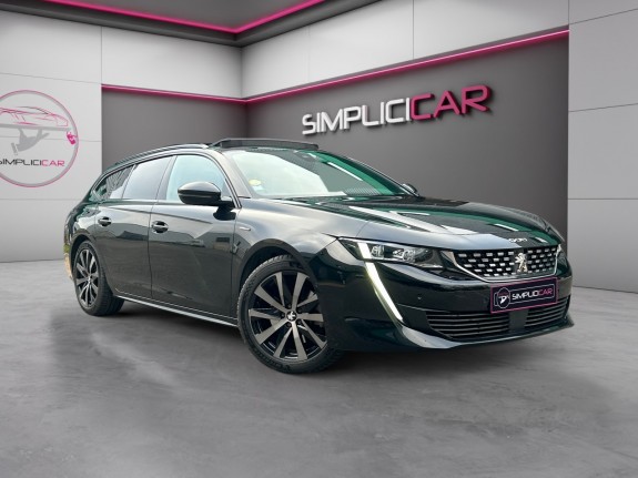 Peugeot 508 sw gt line bluehdi 180 ch eat8- garantie 12mois- toit ouv- attelage amov- carplay - etc... occasion  simplicicar...