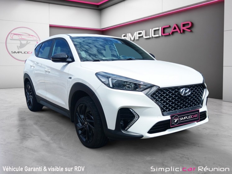 Hyundai tucson 1.6 crdi hybrid  136 ch 48v  finition n line occasion réunion ville st pierre simplicicar simplicibike france