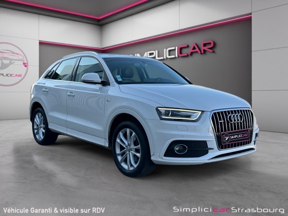 Audi q3 q3 2.0 tdi 140 ch quattro ambition luxe s tronic 7 keyless go - hayon electrique - sieges chauffants - systeme hifi...