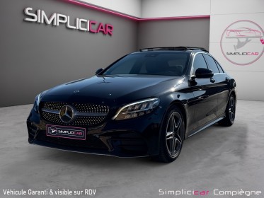 Mercedes classe c 220 d 9g-tronic amg line - suivi mercedes - caméra - virtual cockpit occasion simplicicar compiegne...