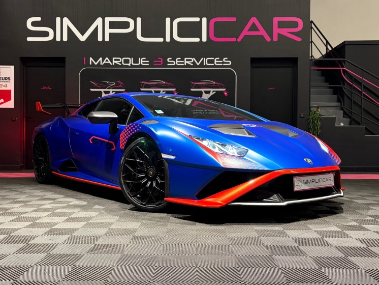 Lamborghini huracan  5.2 v10 640cv sto ad personam garantie 12 mois pas de malus occasion  simplicicar aix les bains...