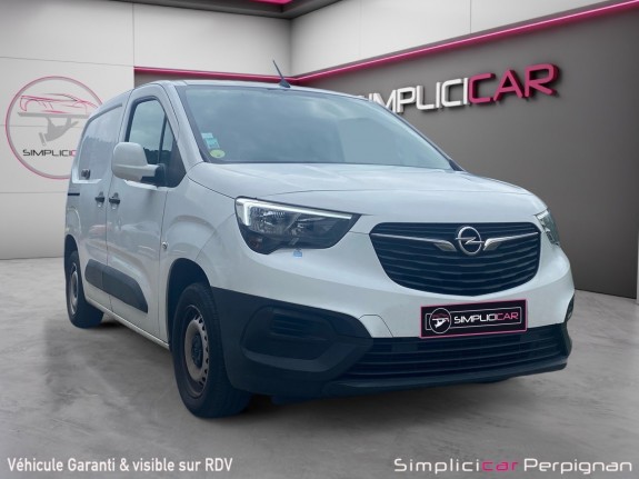 Opel combo cargo 1.6 100 ch s/s l1h1 650 kg pack clim - l 172cm, l 121cm, h 114cm, caméra de recul, carplay - garantie 12...