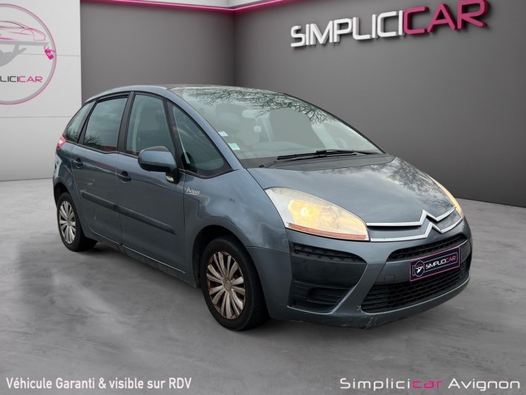 Citroen c4 picasso hdi 110 fap pack occasion avignon (84) simplicicar simplicibike france