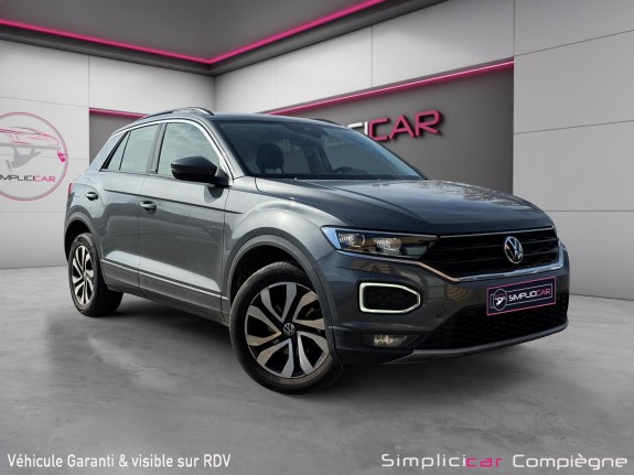 Volkswagen t-roc 1.0 tsi 110 start/stop bvm6 active - 2éme main - suivi volkswagen - caméra - carplay occasion simplicicar...