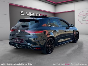 Renault megane iv berline tce 300 edc rs trophy toit ouvrant - recaro - affichage tete haute - camera occasion simplicicar...