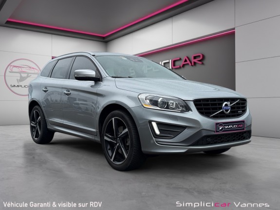 Volvo xc60 t5 245 ch ss r-design geartronic a toit ouvrant  garantie 12 mois occasion scl 56 - simplicicar vannes simplicicar...