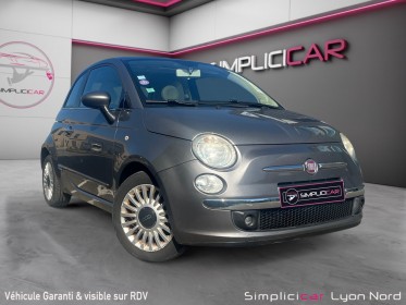 Fiat 500 1.2 8v 69 ch ss lounge dualogic occasion simplicicar lyon nord  simplicicar simplicibike france