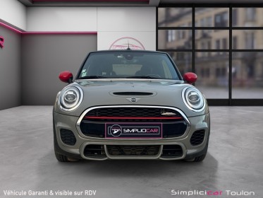 Mini cabriolet f57 231 ch john cooper works bva8 finition jcw exclusive design occasion simplicicar toulon est simplicicar...