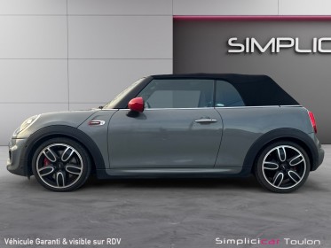 Mini cabriolet f57 231 ch john cooper works bva8 finition jcw exclusive design occasion simplicicar toulon est simplicicar...