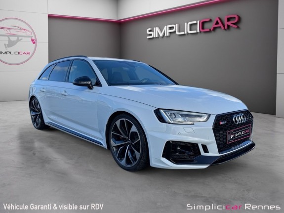 Audi rs4 avant 2.9 v6 450 ch tiptronic 8 - entretien audi - camera de recule - lumière d'ambiance - siege rs occasion...