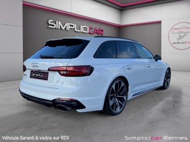 Audi rs4 avant 2.9 v6 450 ch tiptronic 8 - entretien audi - camera de recule - lumière d'ambiance - siege rs occasion...