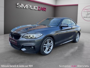 Bmw serie 2 coupe f22 230i 252 ch m sport occasion simplicicar rennes simplicicar simplicibike france