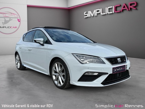 Seat leon 1.5 tsi 150 start/stop act dsg7 fr pack aero occasion simplicicar rennes simplicicar simplicibike france