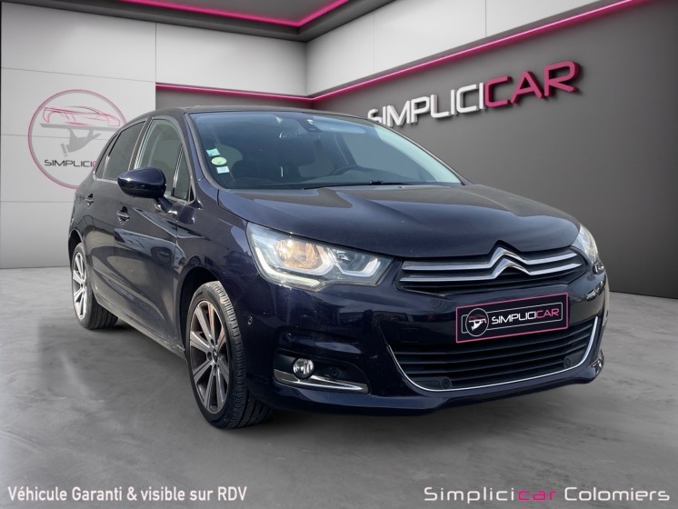 Citroen c4 bluehdi 120 ss  eat6  shine/garantie 12 mois occasion simplicicar colomiers  simplicicar simplicibike france