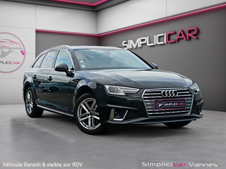 Audi a4 avant 40 tfsi 190 s tronic 7 s line garantie 12 mois occasion scl 56 - simplicicar vannes simplicicar simplicibike...