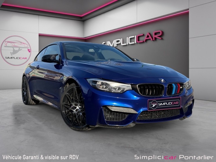 Bmw m4 coupe f82 lci2 compétition 450ch  m dkg7 occasion simplicicar pontarlier simplicicar simplicibike france