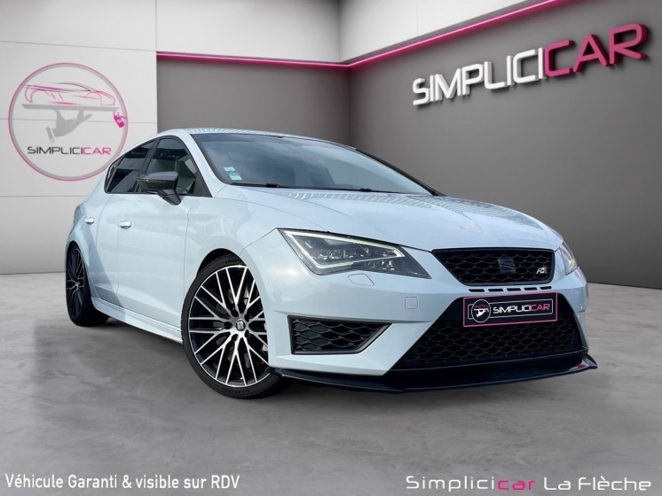 Seat leon cupra 280 pack performance occasion simplicicar la fleche simplicicar simplicibike france