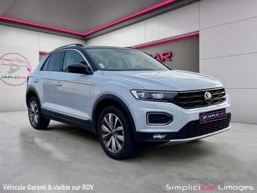 Volkswagen t-roc 1.6 tdi 115 start/stop bvm6 lounge garantie 12 mois occasion simplicicar limoges  simplicicar simplicibike...