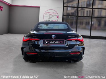 Bmw serie 4 cabriolet g23 m440i xdrive 374 ch / entretien bmw occasion champigny-sur-marne (94) simplicicar simplicibike france