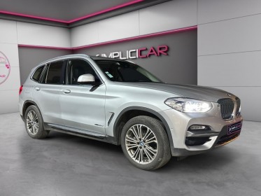 Bmw x3 g01 xdrive20d 190ch bva8 luxury - suivi bmw/lumières ambiance/cuir/caméra - garantie 12 mois occasion simplicicar...