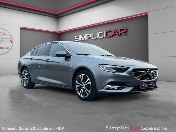 Opel insignia grand sport 1.6 d 136 ch bva6 elite - aff tete haute/sièges cuir-chauff/camera de recul/apple car play -......