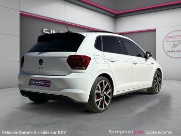 Volkswagen polo 2.0 tsi 200 ss dsg6 gti - suivi complet/toit pano/apple carplay/sièges chauffants/caméra - garantie 12 mois...