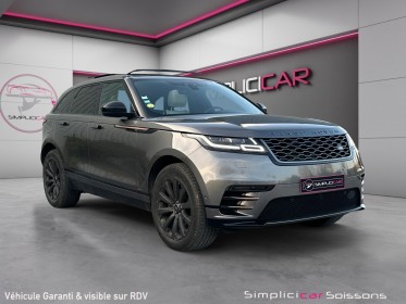 Land rover range rover velar 2.0l d240 bva r-dynamic - toit pano/caméra 360/sièges elec à mémoire/hayon - garantie...