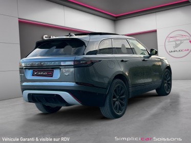 Land rover range rover velar 2.0l d240 bva r-dynamic - toit pano/caméra 360/sièges elec à mémoire/hayon - garantie...